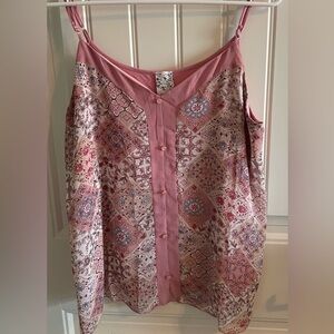 NAIF Pink Textured Fabric